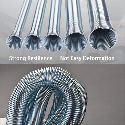 5Pcs Spring Pipe Bender 1/4, 5/16, 3/8, 1/2, 5/8 for Copper Aluminum Pipe