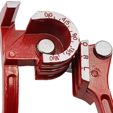 3-in-1 Pipe Bender 5/16 1/4 3/8 Inch 180 Degree Manual Tube Bending Tool