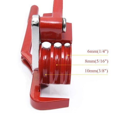 3-in-1 Pipe Bender 5/16 1/4 3/8 Inch 180 Degree Manual Tube Bending Tool