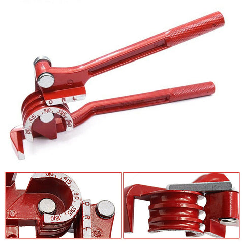 3-in-1 Pipe Bender 5/16 1/4 3/8 Inch 180 Degree Manual Tube Bending Tool