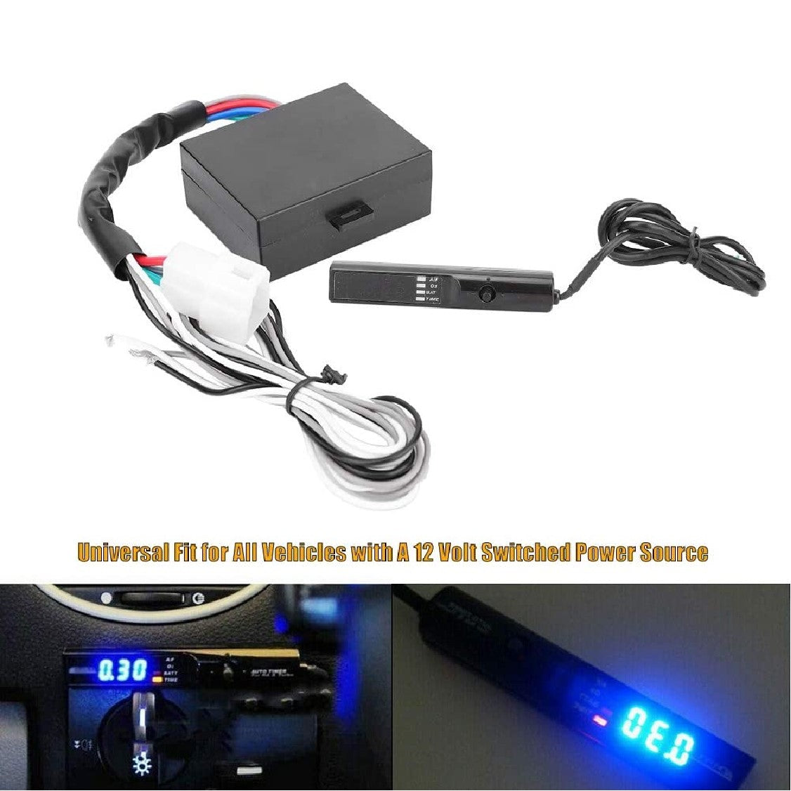 2mod Auto Adjust Timer Auto Turbo Timer 12V Universal Turbo Timer Digital LED Display – Referdeal