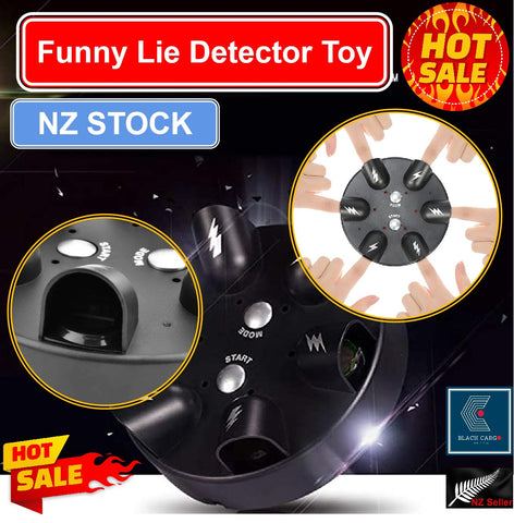 Funny Shocking Shot Roulette Game Lie Detector Lucky Electric Finger Machine