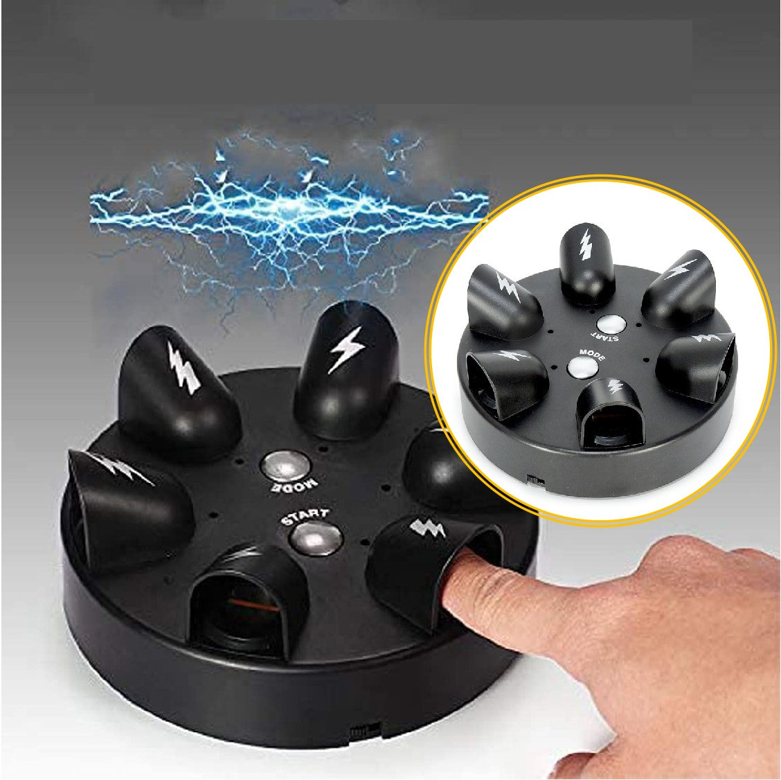 Funny Shocking Shot Roulette Game Lie Detector Lucky Electric Finger M ...