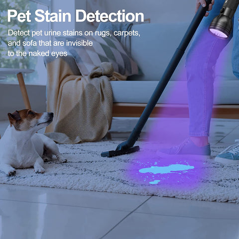 UV Torch Light Blacklight 51 LED 395 nM Detector Pet Urine Stains