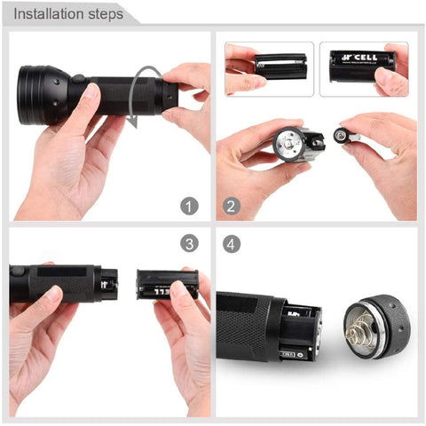 UV Torch Light Blacklight 51 LED 395 nM Detector Pet Urine Stains