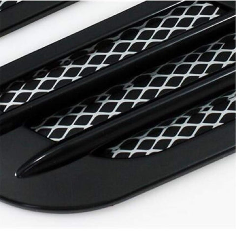 YANER Estilo de coche para BMW X5 G05 2019-2021 Shark Gills Side Fender Vent Mesh Decor 3D Stickers Grille Auto Exterior Accesorios (patrón de fibra de carbono YANER Estilo de coche para BMW X5 G05 2019-2021 Shark Gills Side Fender Vent Mesh Decor 3D Stickers Grille Auto Exterior Accesorios (patrón de fibra de carbono
