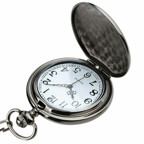 Vintage Pocket Watch - Father and Daughter