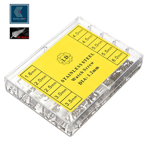500Pcs Mini Screw kit Assorted 1.6-6mm Watch Eyeglasses Electronics Repair Tools