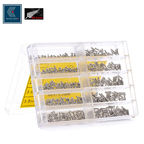 500Pcs Mini Screw kit Assorted 1.6-6mm Watch Eyeglasses Electronics Repair Tools