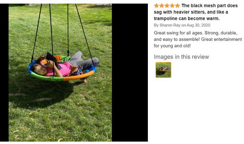 Tree Swing Playground Swing Swing Seat Web Net Swings