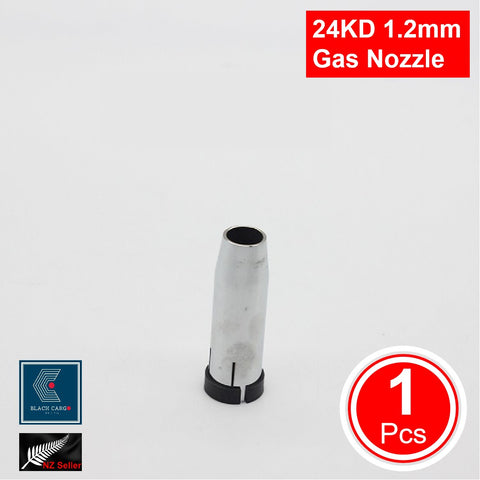 5Pcs 24KD Contact Nozzles Tip 1.0mm Gas Diffuser Welding Gun Accessory Kits