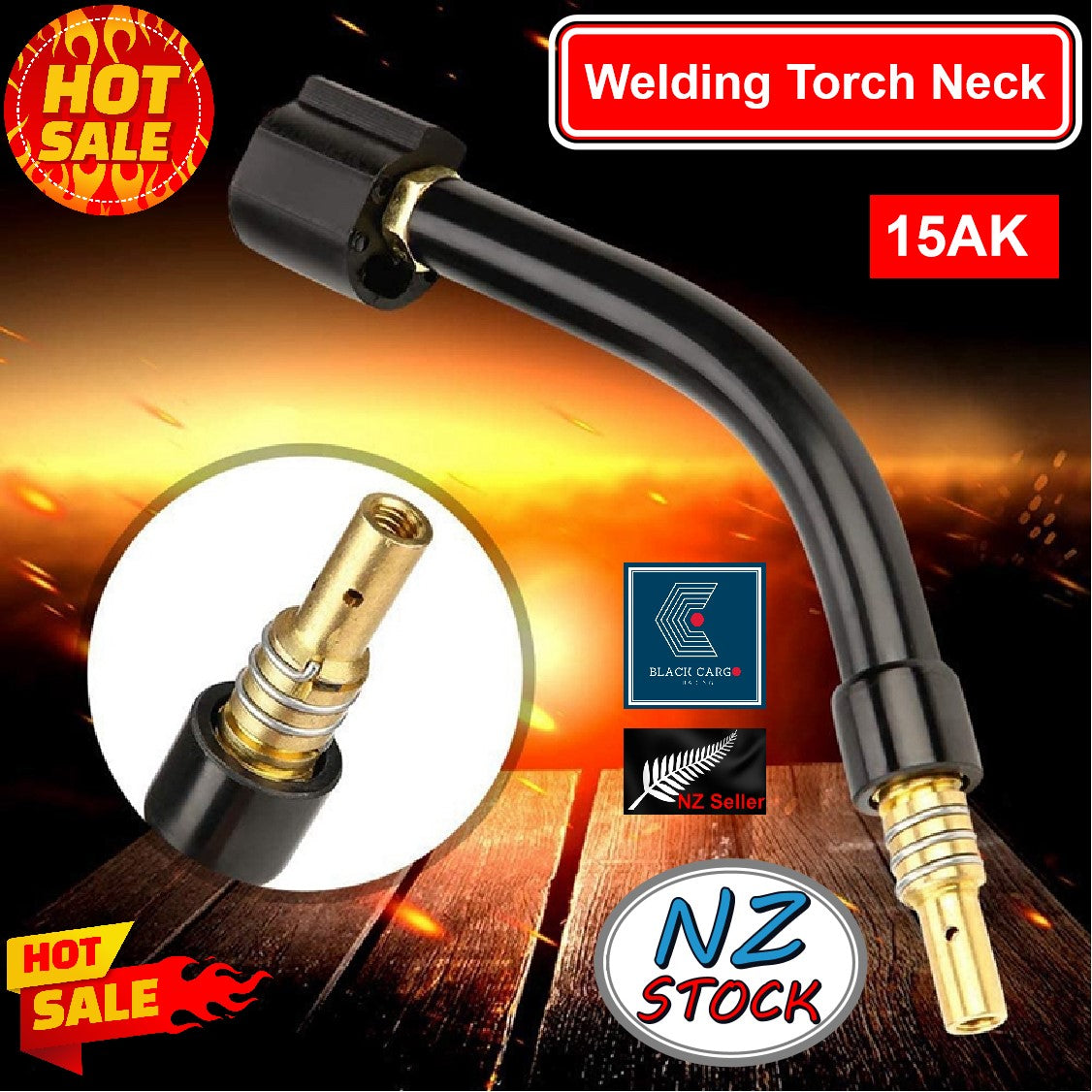 Torch Neck MB15 15AK Flexible Swan Neck Torch Neck For Binzel Welding Gun – Referdeal
