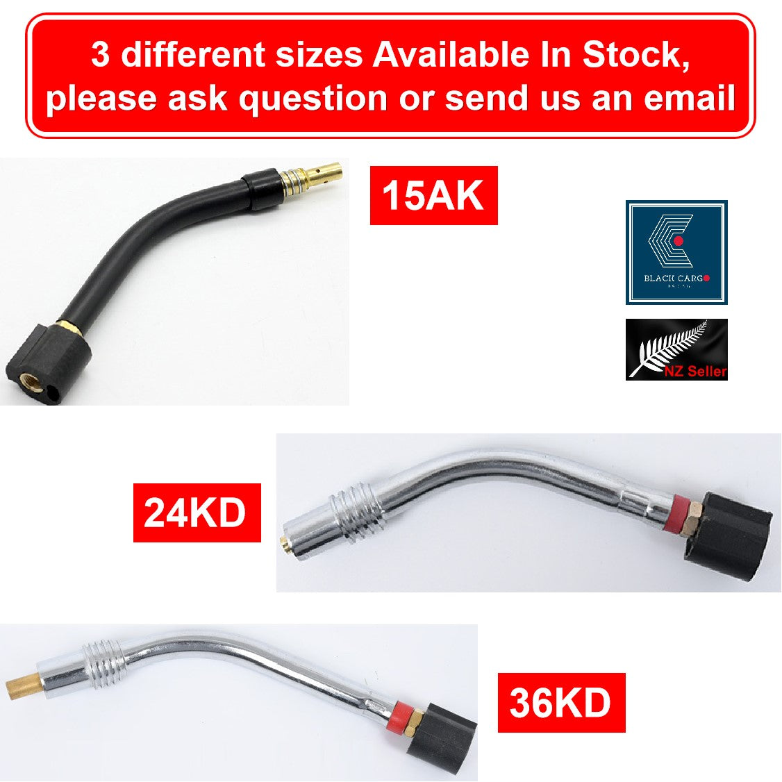 Torch Neck MB15 15AK Flexible Swan Neck Torch Neck For Binzel Welding Gun – Referdeal