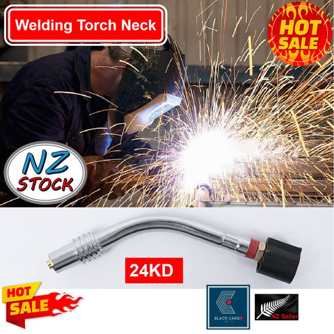 Stainless Steel 24KD Welding Torch Swan Neck MIG for Binzel Welding Machine
