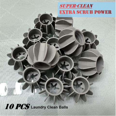 10Pcs Washing Machine Laundry Clean Balls Stain Removing Super Clean