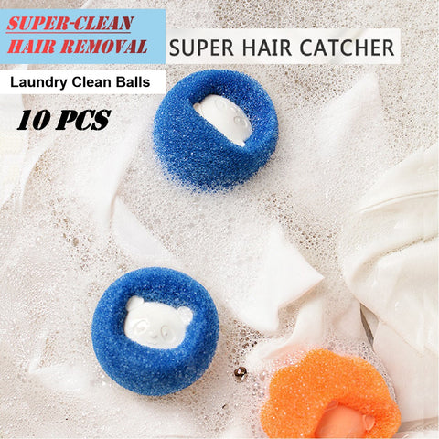 10Pcs Washing Machine Laundry Clean Balls Pet Hair Lint Remover