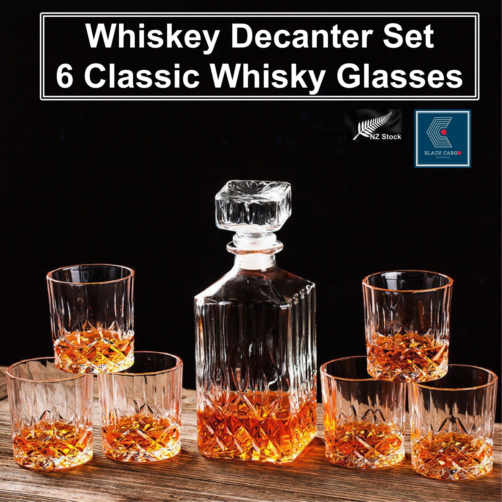 Par Excellence Whiskey Decanter Set with Golf Ball Whiskey Glasses Par Excellence Whiskey Decanter Set with Golf Ball Whiskey Glasses