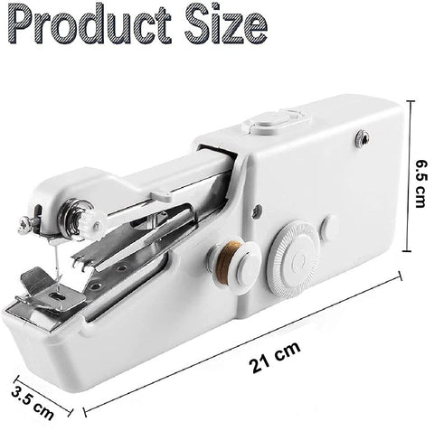 Portable Cordless Mini Sewing Machine Quick StitchingTool with Conventional Kit