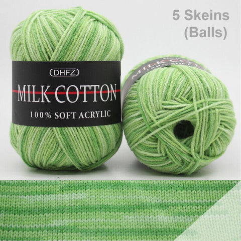 Yarn 5 Skeins Balls Color-03