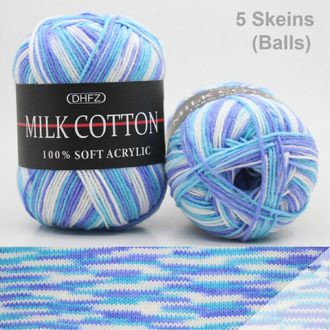 Yarn 5 Skeins Balls Color-14