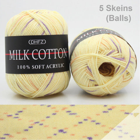 Yarn 5 Skeins Balls Color- 21