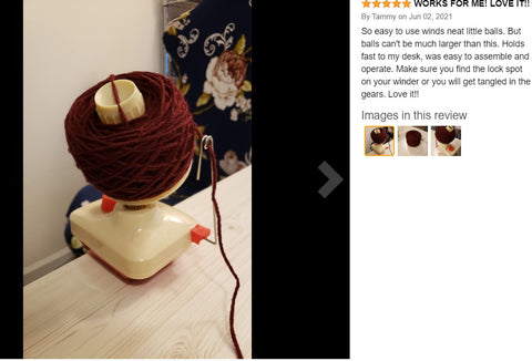 Yarn Ball Winder