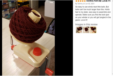 Yarn Ball Winder