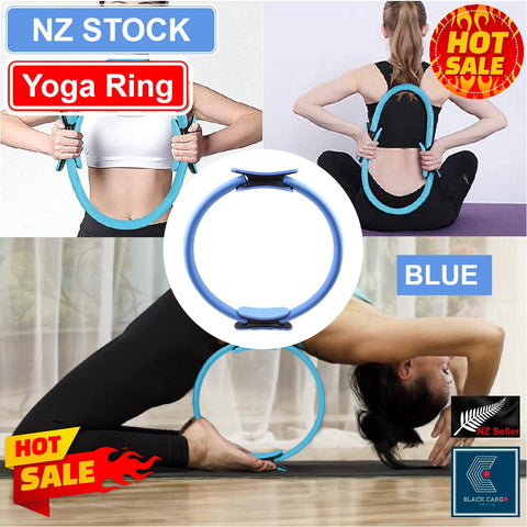 Pilates Ring Circle Yoga Ring 14Inch Magic Circle Equipment Gym & Home Fitness